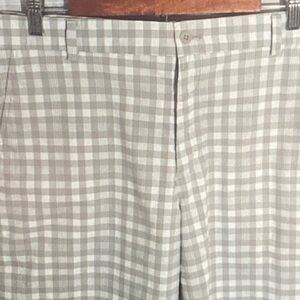 Nike Light Gray Plaid Men's Shorts